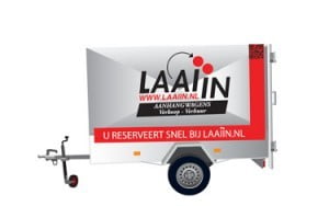 laaiin laadin trekker trekkar trailer oplegger trailers opleggers vervoeren verhuurnummerplaat breekkabel